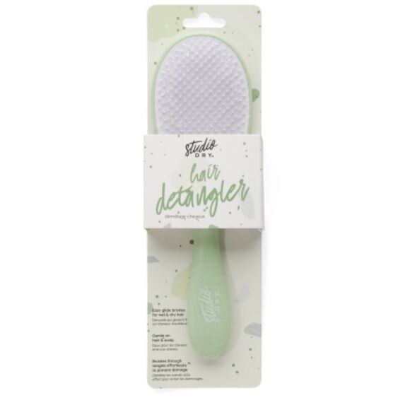 Studio Dry Sage Green White Detangling Hair Brush - Picture 4 of 7